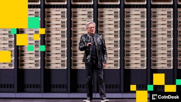 AI-linked crypto tokens surge as Nvidia's Jensen Huang touts agentic future
