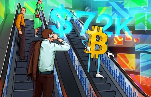 Bitcoin dips to $72K on hot US PPI inflation hours before Fed FOMC meeting