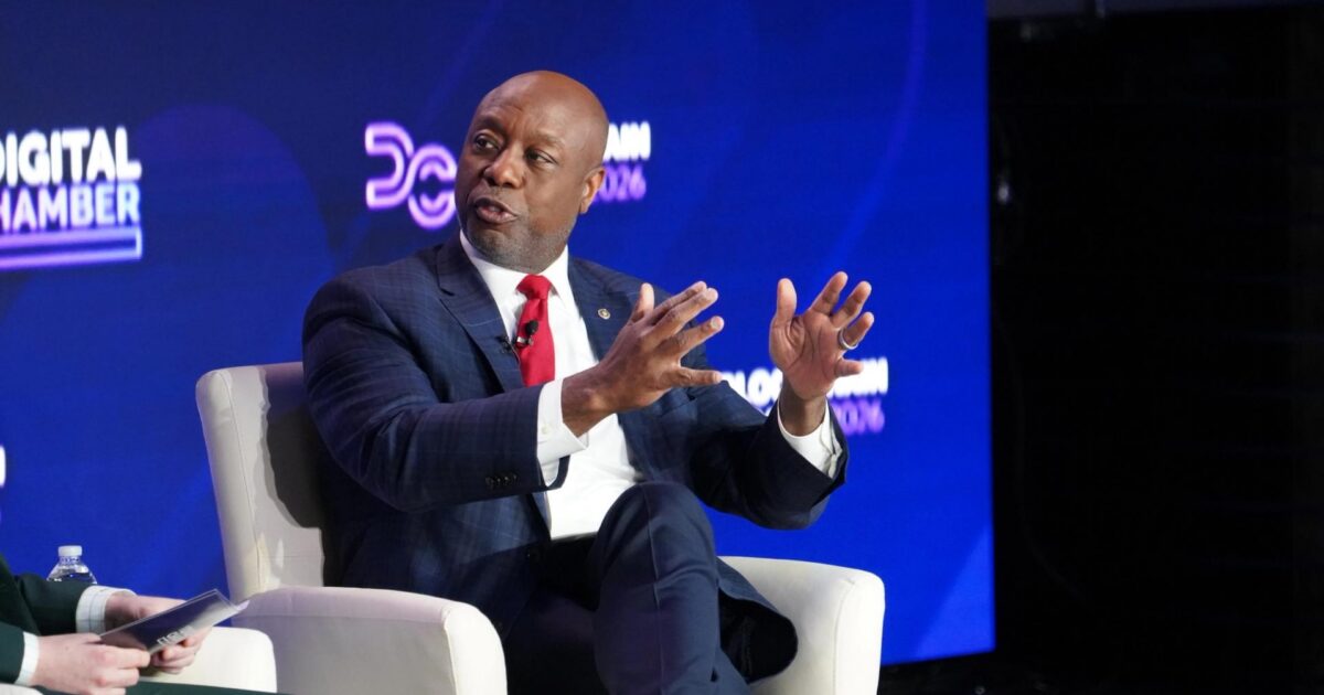 Senator Tim Scott says market structure negotiations are advancing