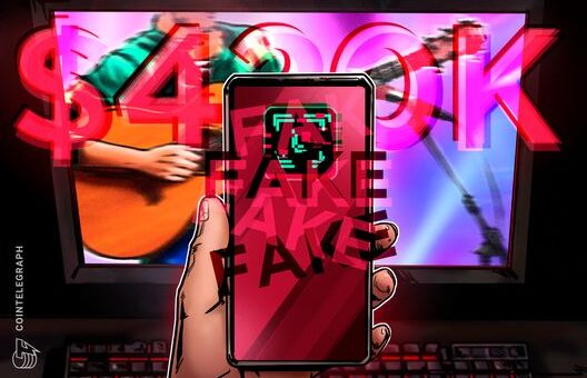 Musician loses $420K Bitcoin ‘retirement fund’ via fake Ledger app
