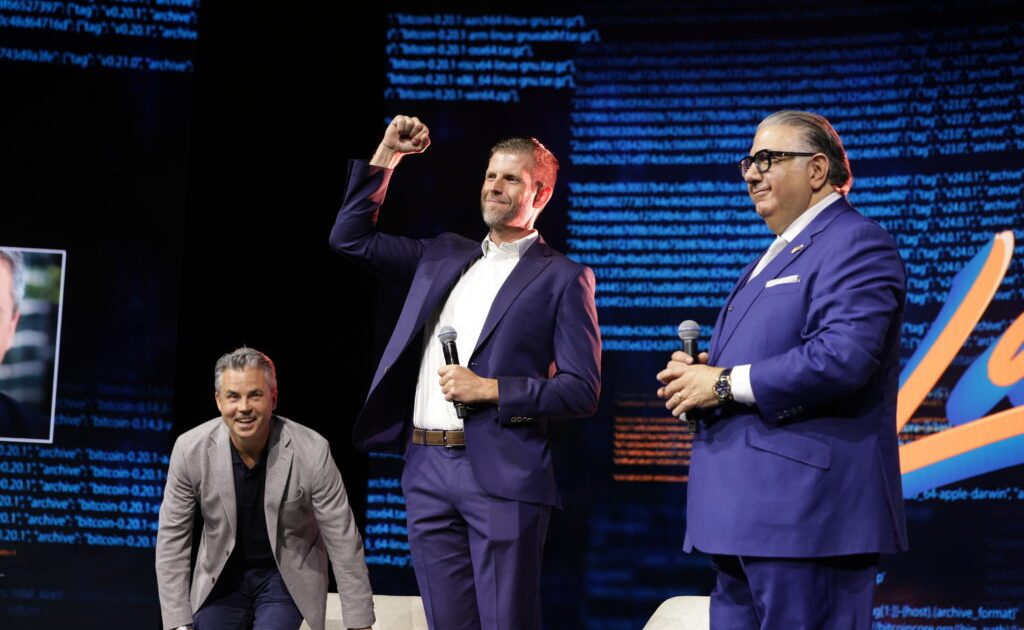 Eric Trump Pitches Bitcoin as Reserve Asset, Eyes $1M Price Target at Vegas Conference