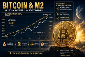 Analyst Says Everyone Misunderstood The M2-Bitcoin Relationship, Here’s What Happens