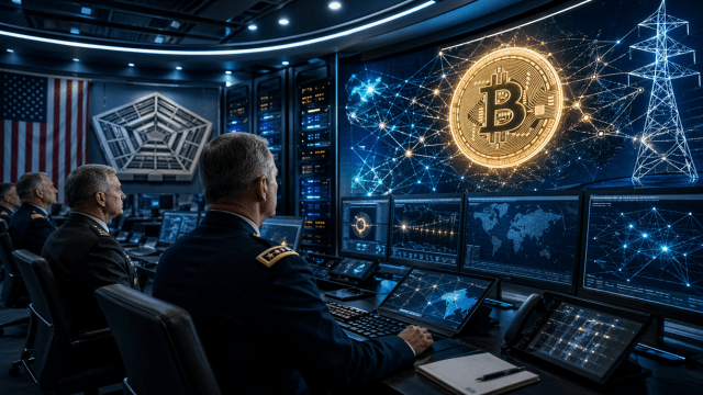 Top US Military Officials Study Bitcoin For National Defense