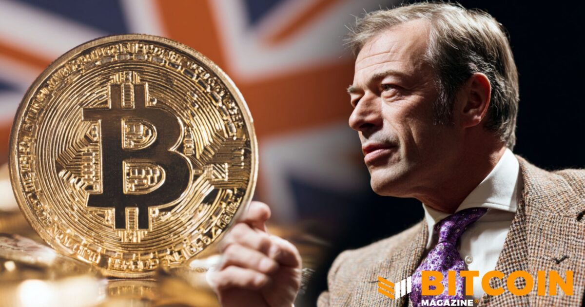 UK Lawmaker Calls for Probe Into Nigel Farage’s Bitcoin Ties