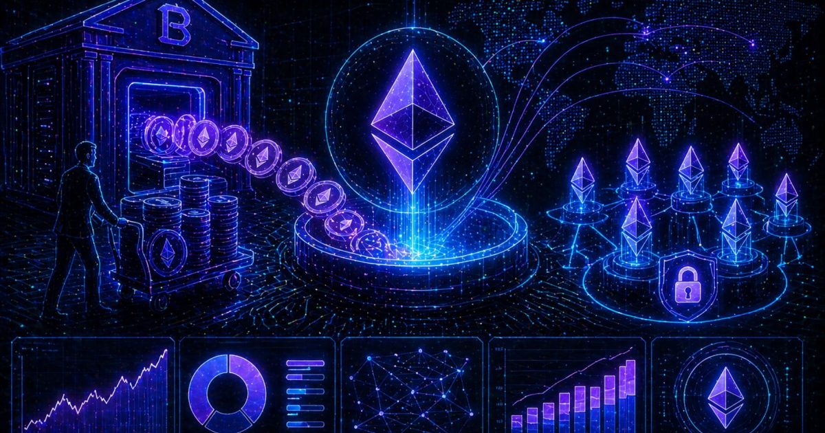 Bitmine’s $8.8B ETH Staking Position Signals Structural Bullish Bet Amid Price Weakness