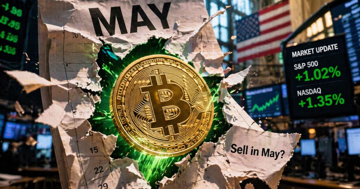 “Sell in May” Fades as Bitcoin ETFs Rewire Seasonal Risk Flows