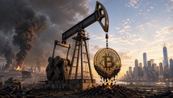 Bitcoin’s Oil Hedge Crumbles as Equity Open Reasserts Risk-Off Control