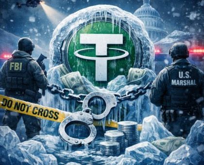 Tether’s Mega-Freeze: $344M USDT Locked Down In Major Operation With US Authorities