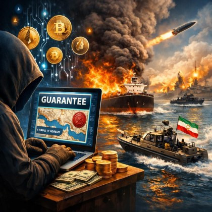Crypto Fraudsters Allegedly Selling Hormuz Transit Guarantees As Iranian Fire Is Reported