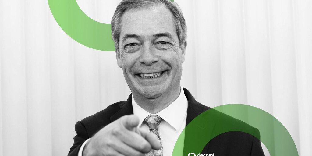 Tether Stakeholder’s $6.7M Gift to Farage Exposes Reform UK Funding Gap