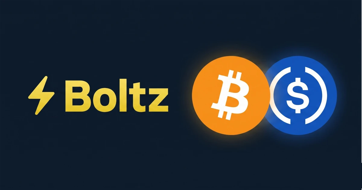 Boltz Launches Non-Custodial USDC Swaps, Eliminating KYC From Bitcoin-to-Dollar Conversion