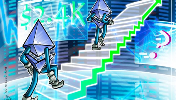 ETH at $2,400 as Whales Accumulate 246K Tokens, Rally to $3,500 Eyed