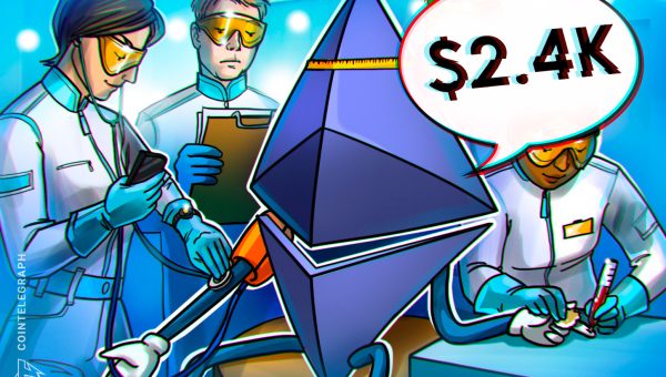 ETH Stalls at $2,400 as DApp Revenue Collapses 49% in Six Months