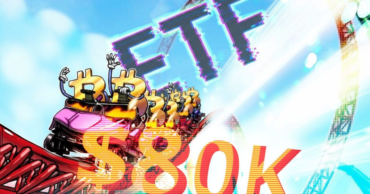 Bitcoin Breaks $80K as $1.1B Weekly ETF Inflows Signal Institutional Demand