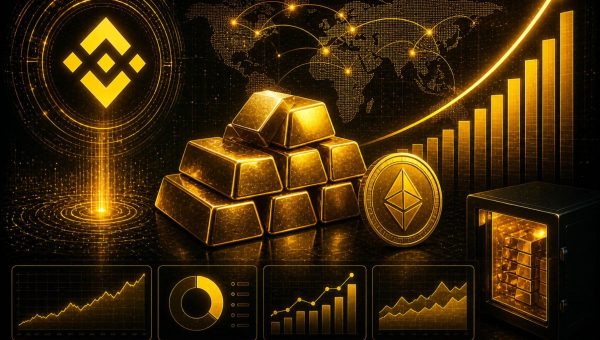 Binance PAXG Reserves Surge 344% as Crypto Traders Flee to Gold