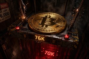 Bitcoin Slides Toward $70,000 as $76K Support Crumbles Under ETF Exodus