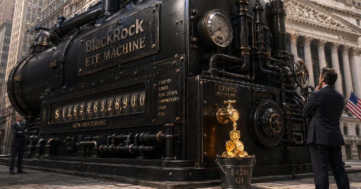 BlackRock’s $42M Crypto ETF Revenue Masks Market-Dependent Weakness