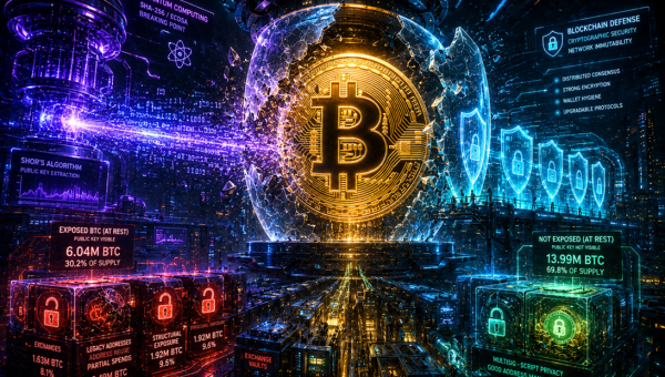 6M Bitcoin Exposed to Quantum Attack, Glassnode Data Shows