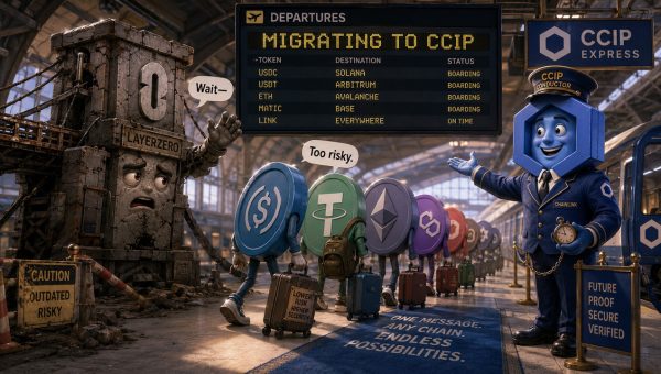 Chainlink CCIP Absorbs $3B as LayerZero Apology Fails to Stop Migration