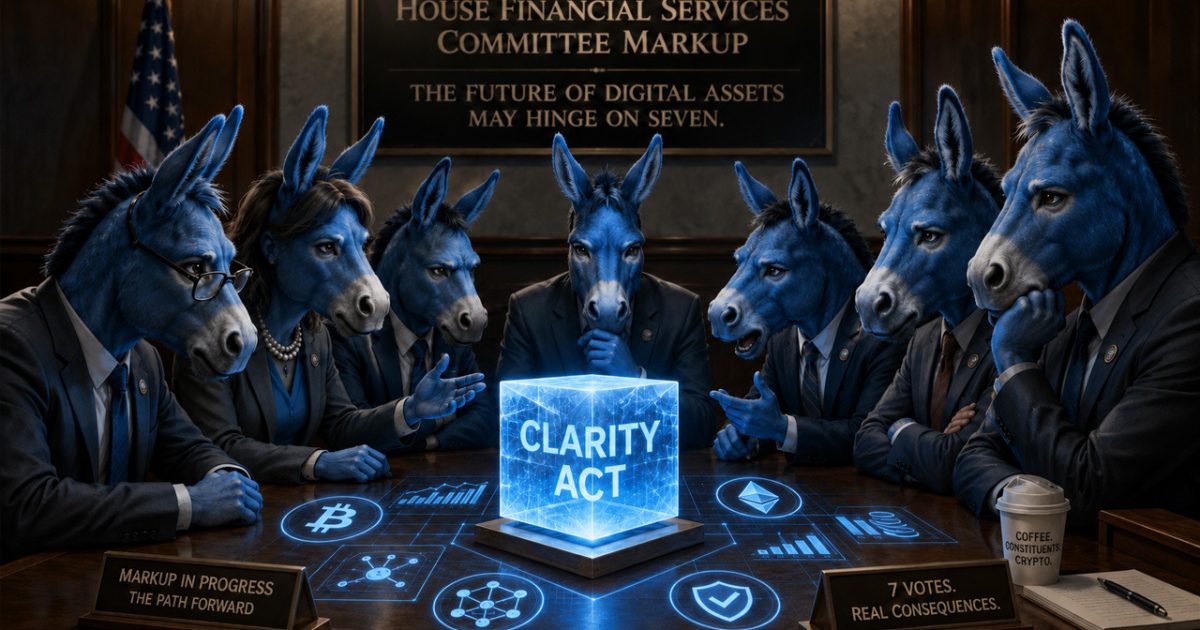 CLARITY Act’s Senate Test Hinges on 7 Democratic Votes in May Markup