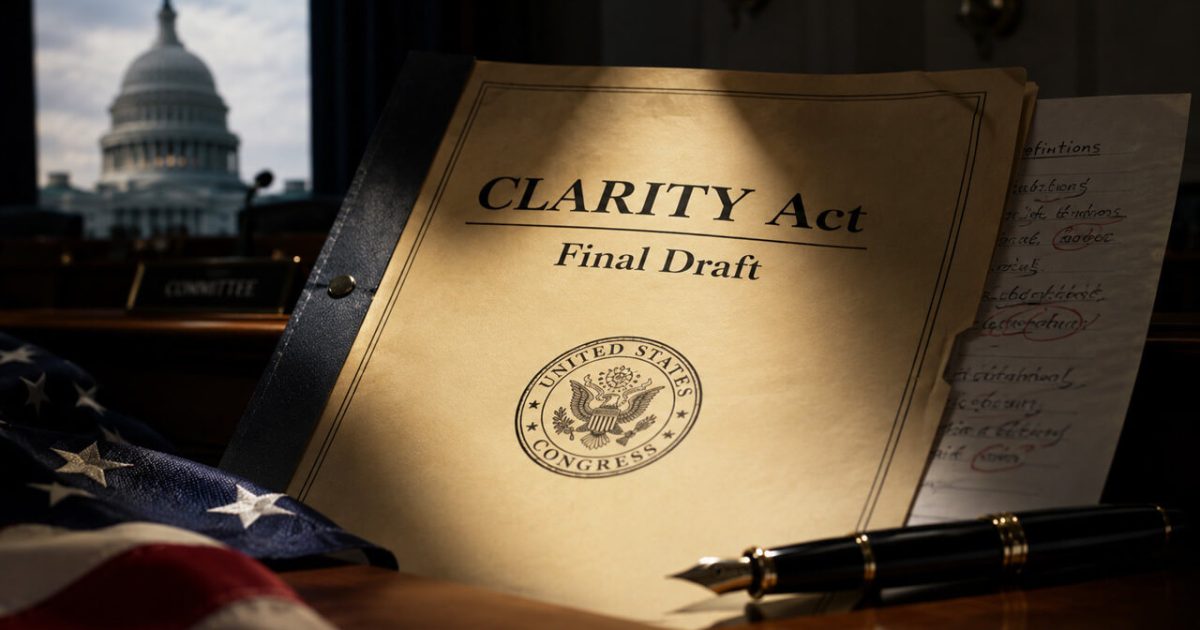Senate’s CLARITY Act Moves to Markup With Banks, DeFi Protections Intact
