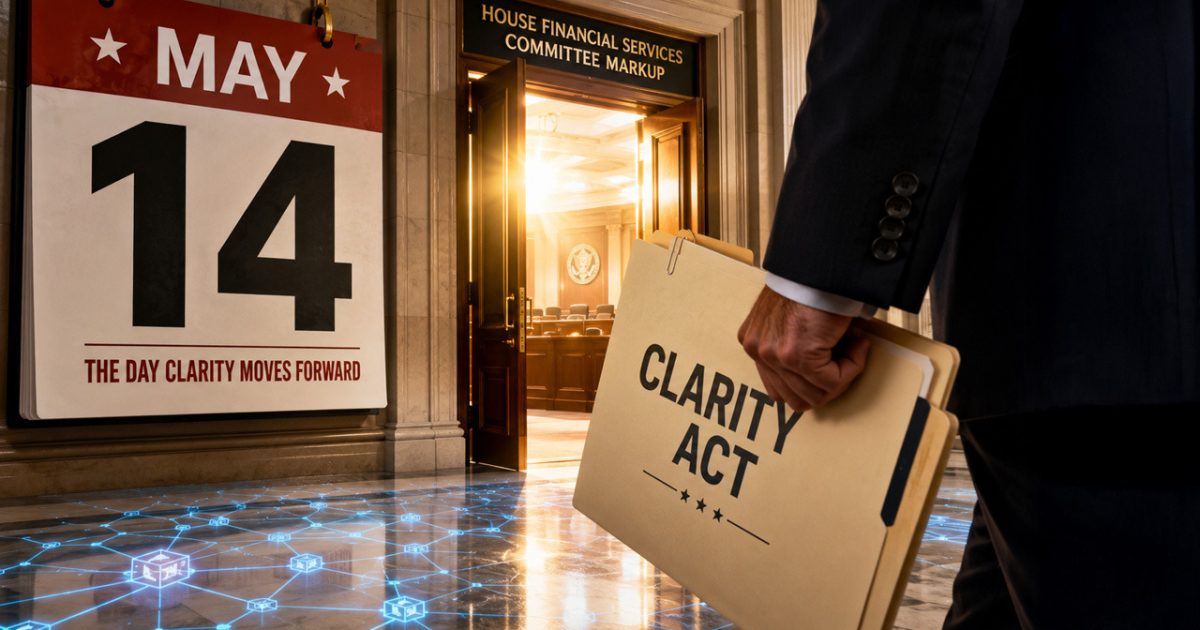 CLARITY Act Stablecoin Compromise Faces Bank Lobby Test at May 14 Markup