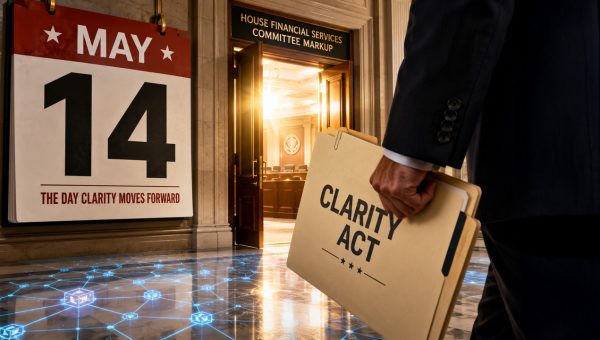 CLARITY Act Stablecoin Compromise Faces Bank Lobby Test at May 14 Markup