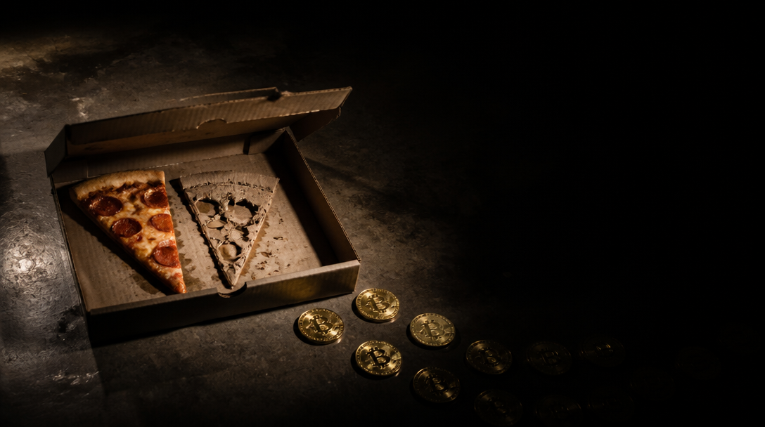 Bitcoin Pizza Day’s $778M Milestone Masks Year of Crypto Losses