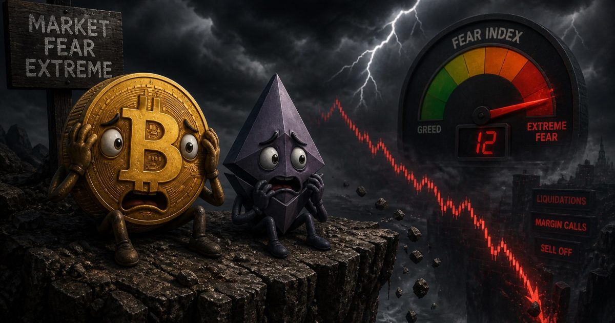 Bitcoin Stabilizes While Fear Index Plunges to 26—Traders Skeptical of Recovery