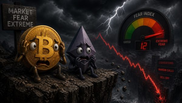 Bitcoin Stabilizes While Fear Index Plunges to 26—Traders Skeptical of Recovery
