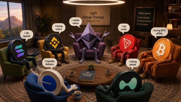 Ethereum’s DeFi Dominance Slides to 54% as Rivals Carve Out Specialized Niches