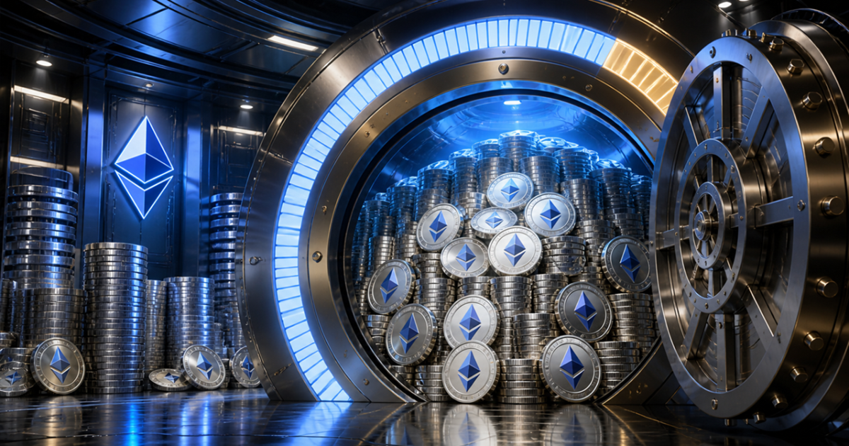 Bitmine Reaches 4.3% of ETH Supply, Eyes 5% Target Amid Sector Downturn