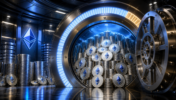 Bitmine Reaches 4.3% of ETH Supply, Eyes 5% Target Amid Sector Downturn