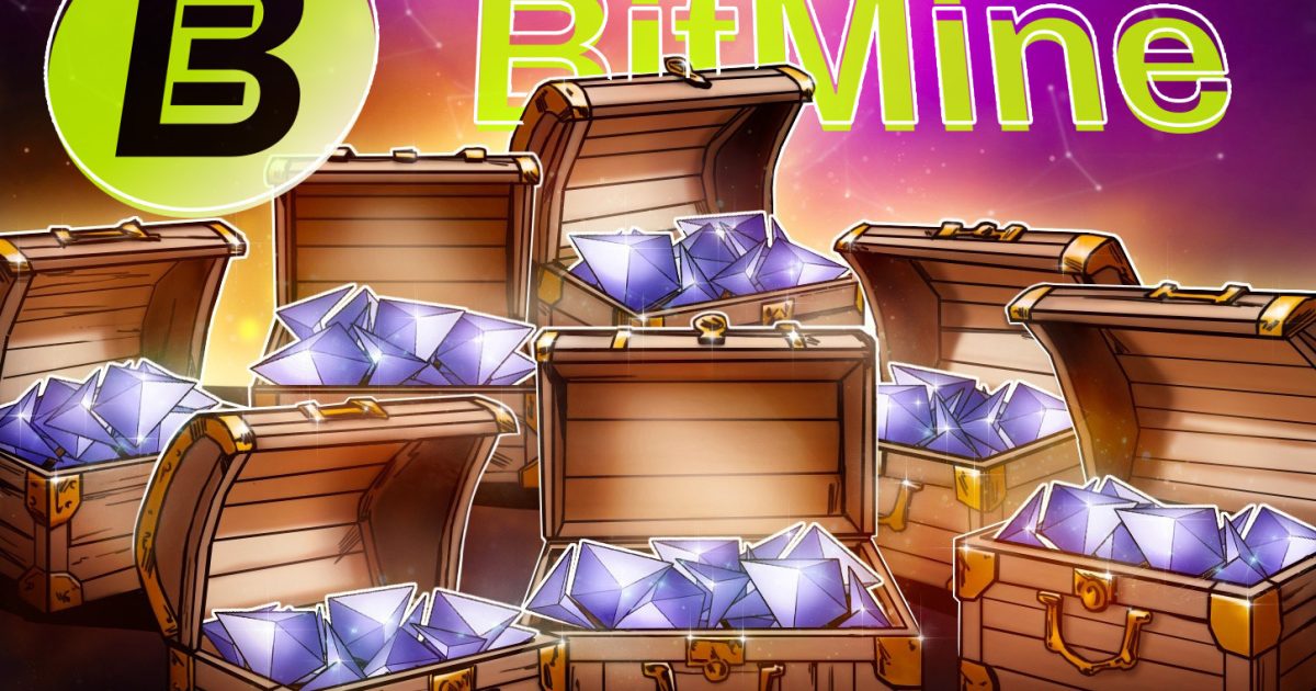 Bitmine Slows ETH Buying Spree, Extends 5% Supply Goal to Year-End