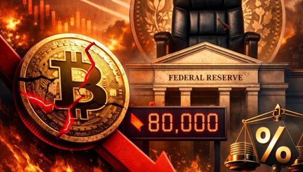Warsh’s Fed Confirmation Breaks Bitcoin Below $80K—Rate Cut Odds Shift