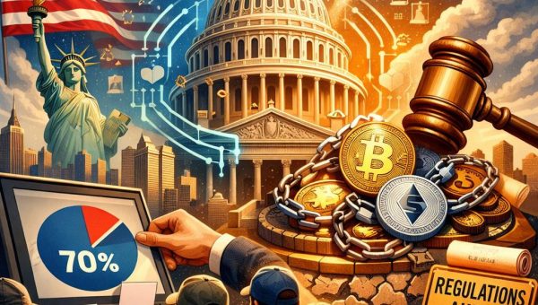 70% of US Voters Back Federal Crypto Legislation, Poll Shows