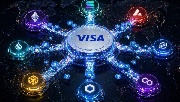 Visa’s Stablecoin Pilot Hits $7B Run Rate Across 9 Blockchains