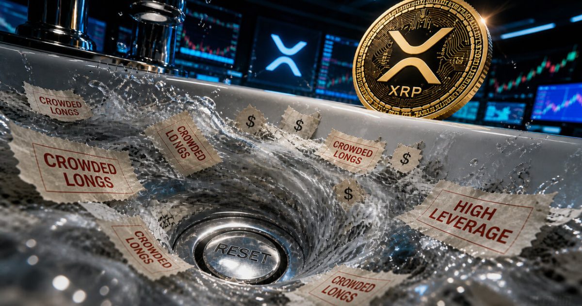 XRP Leverage Flush Creates Setup for Sharp $1.39 Breakout