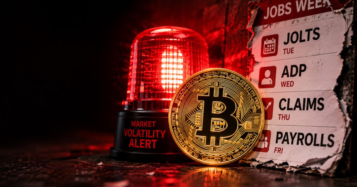 Bitcoin Braces for JOLTS Test as Fed Policy Dominates Price Action
