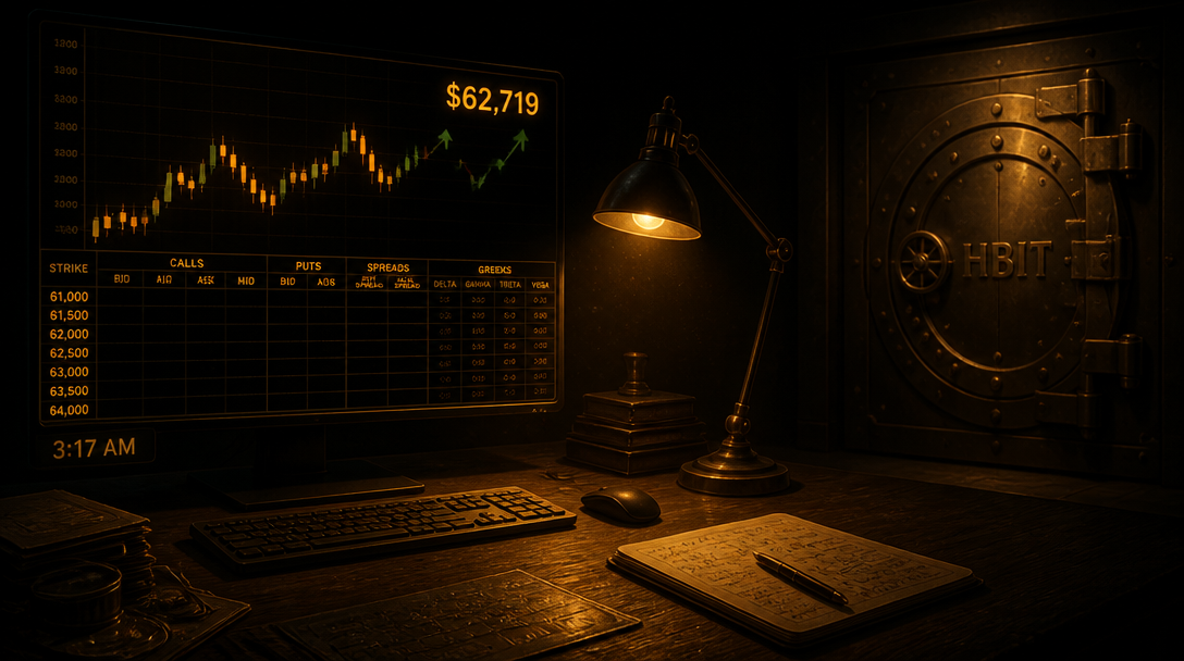 Hedgeye Files for Hedged Bitcoin ETF With Options Overlay