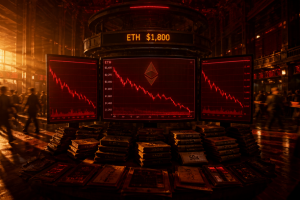 ETH Traders Add Leverage as Ether Hits 2026 Lows