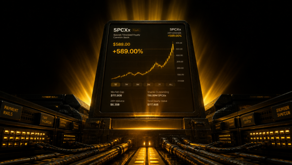 Kraken Launches SpaceX IPO Tokens as RWA Market Surges 589%