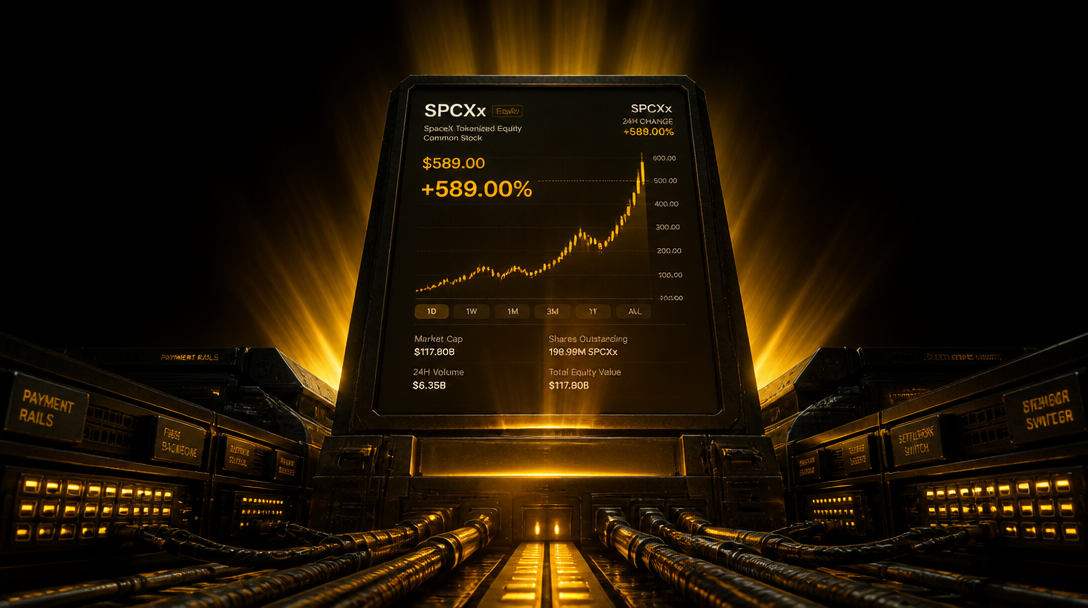 Kraken Launches SpaceX IPO Tokens as RWA Market Surges 589%