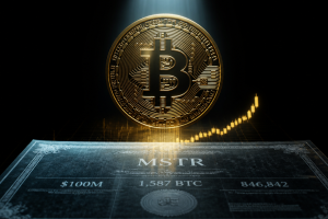 Strategy Adds 1,587 Bitcoin for $100M via Stock Sales