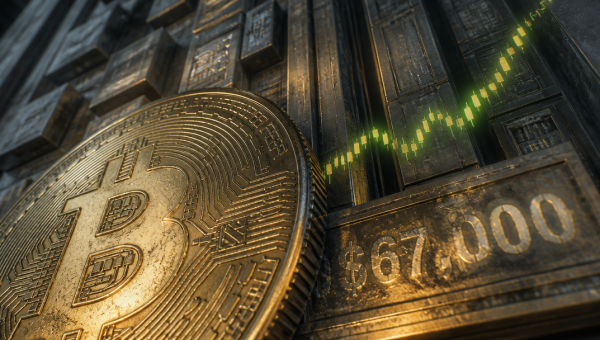 Bitcoin surges to $67K as Iran ceasefire and Strategy’s $100M purchase fuel relief rally