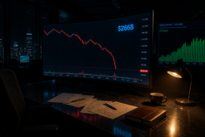 Altcoin spot selling hits $266B as crypto capital rotates to derivatives