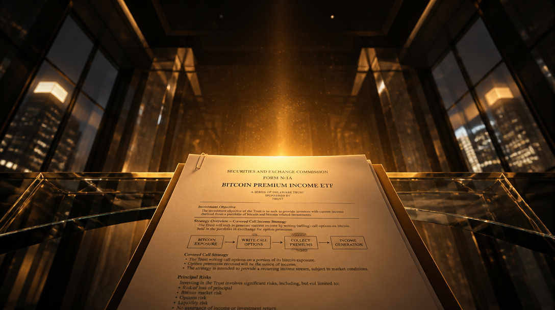 BlackRock Files for Bitcoin Premium Income ETF With Covered-Call Strategy