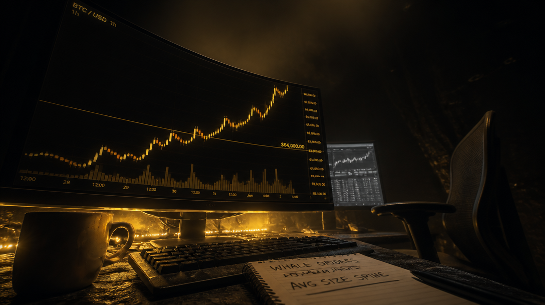 CryptoQuant Flags Whale Accumulation Signal at Bitcoin’s $64K Support