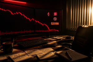 Altcoins Face $209B Selling Pressure, CryptoQuant Data Shows