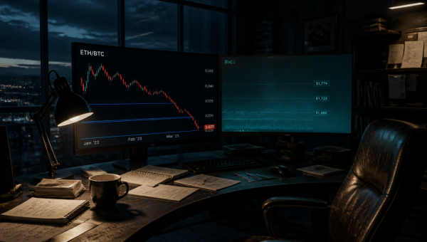 ETH/BTC Ratio Falls to 0.027, Reigniting Contrarian Debate